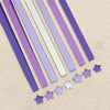 540 Sheets Origami Star Paper Strips – 27 Colors Double-Sided Folding Paper for Lucky Stars & DIY Crafts
