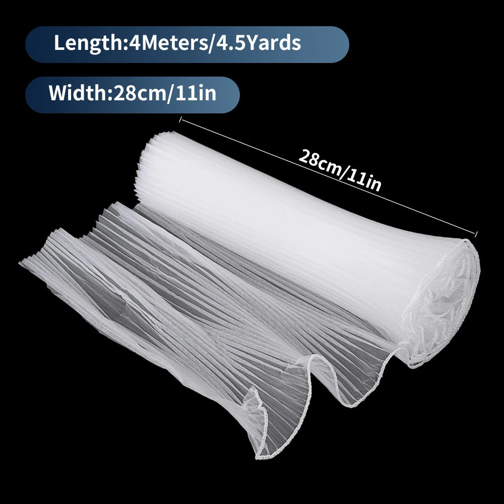 White Floral Bouquet Wrapping Set