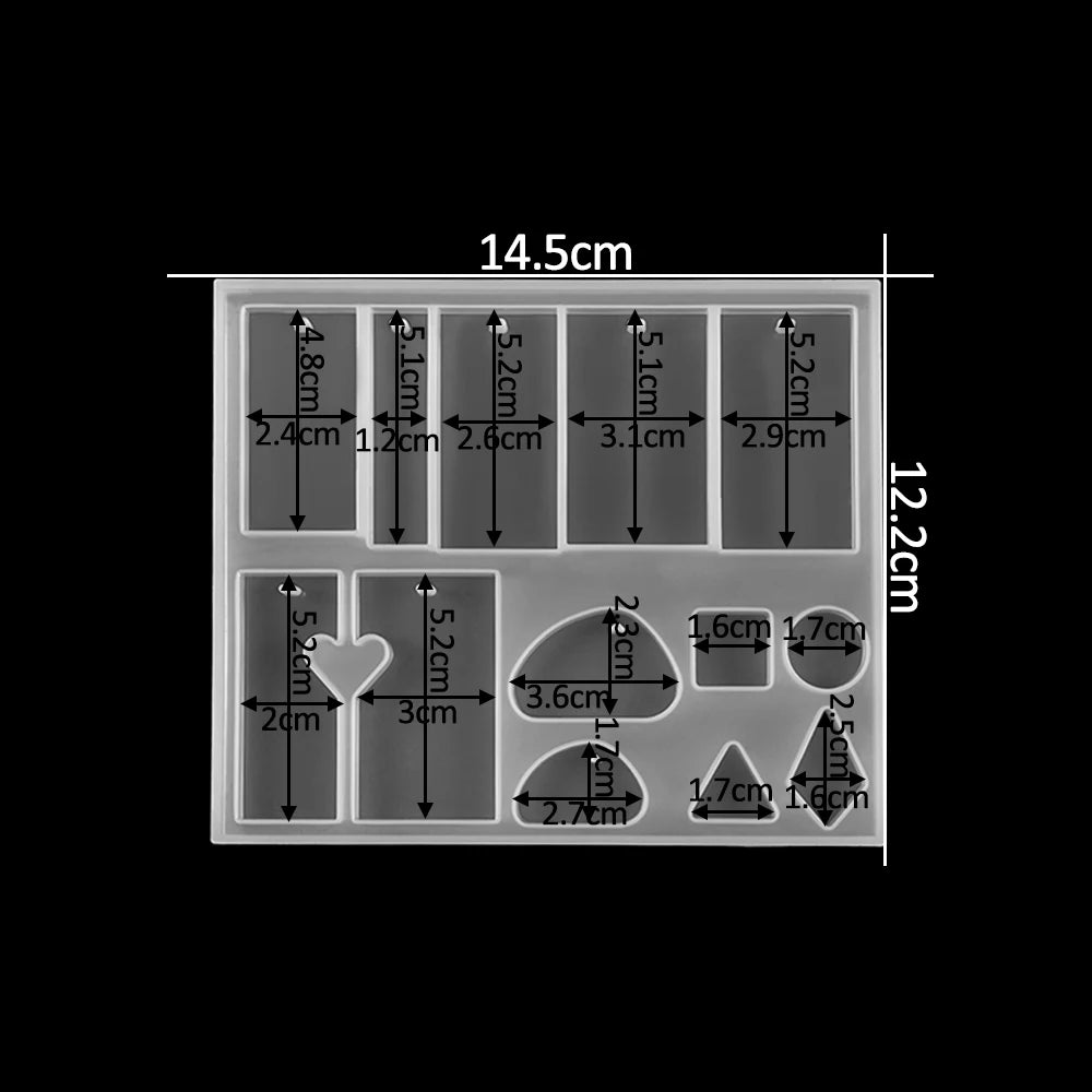Earring & Pendant Silicone Mold
