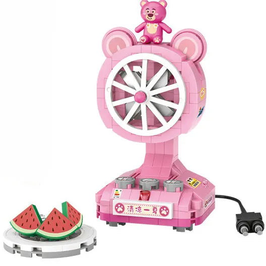 Mini Street View Building Blocks Toy Set