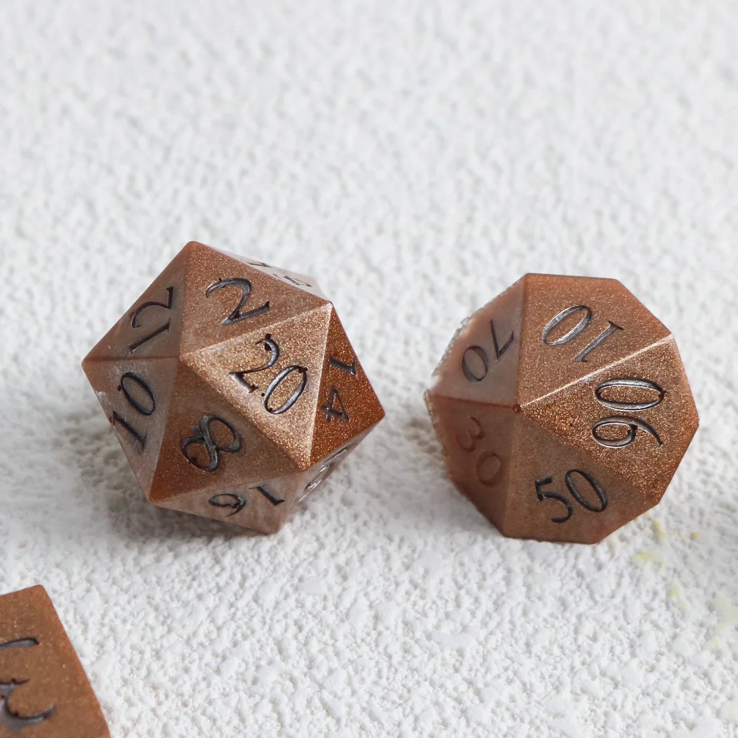 7-Piece Polyhedron Dice Silicone Mold