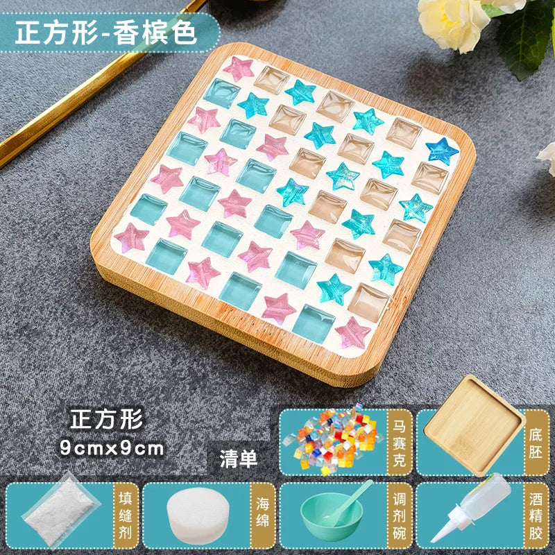 Handmade DIY Mosaic Cup Mat