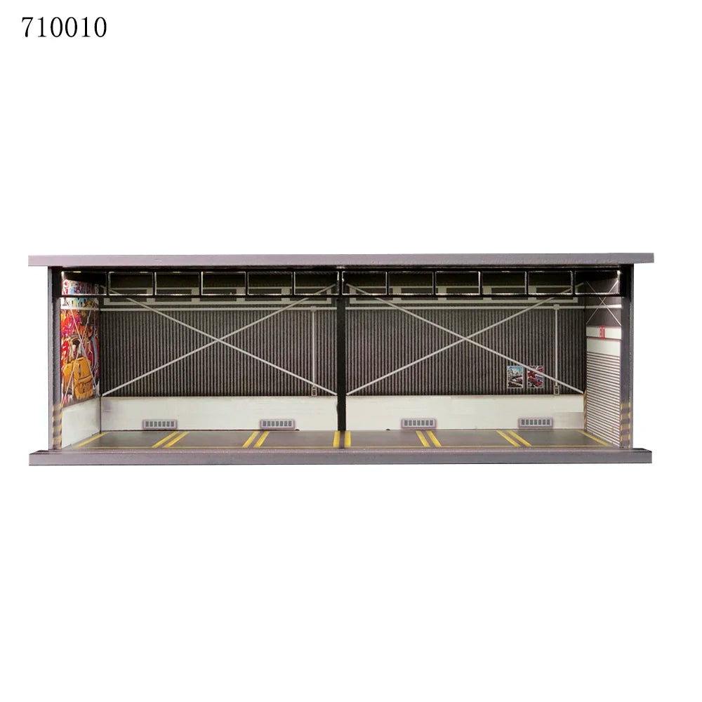 1:64 Scale Diorama Car Garage Model