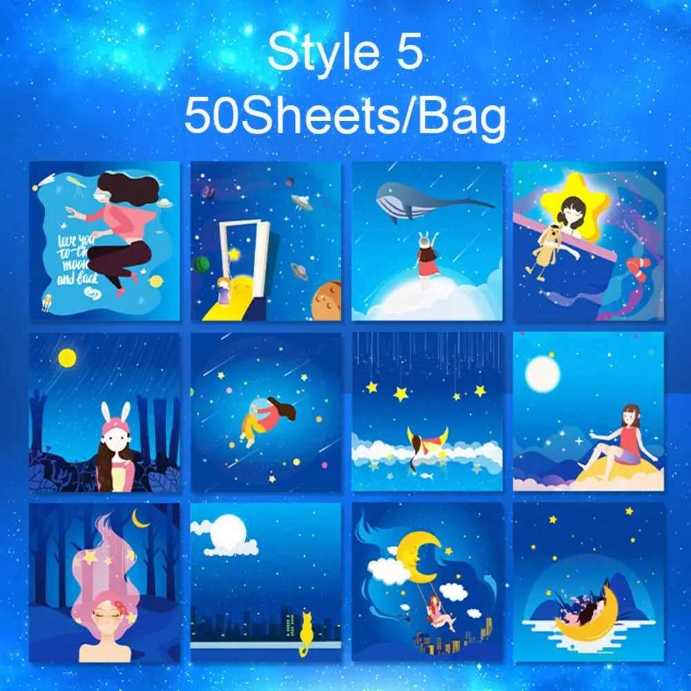 Star Sky Constellation Origami Paper Set