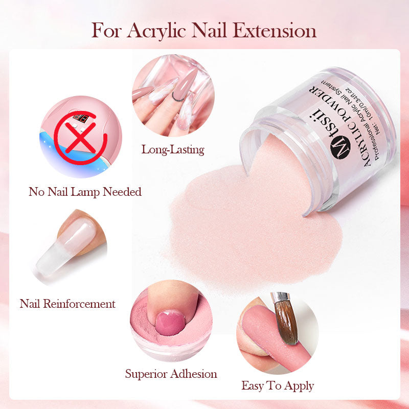 Mtssii 10g Acrylic Powder for Nail Extension