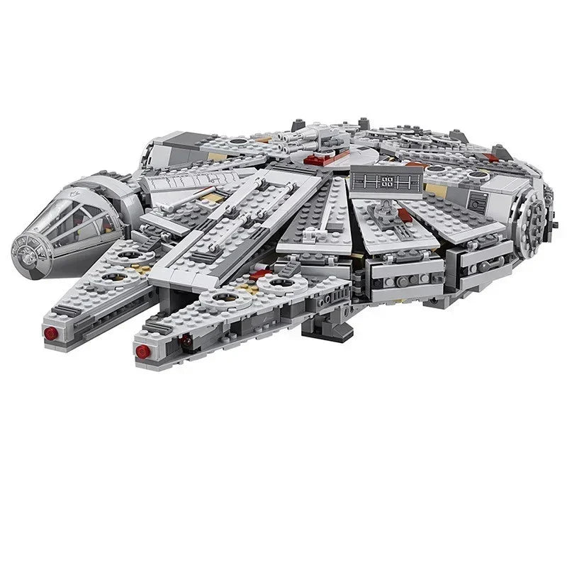 1381-Piece Space Millennium Warship Building Blocks Set