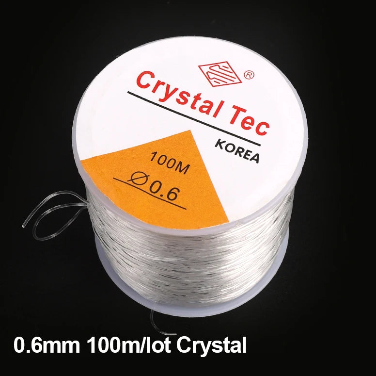100m Crystal Elastic Beading Thread