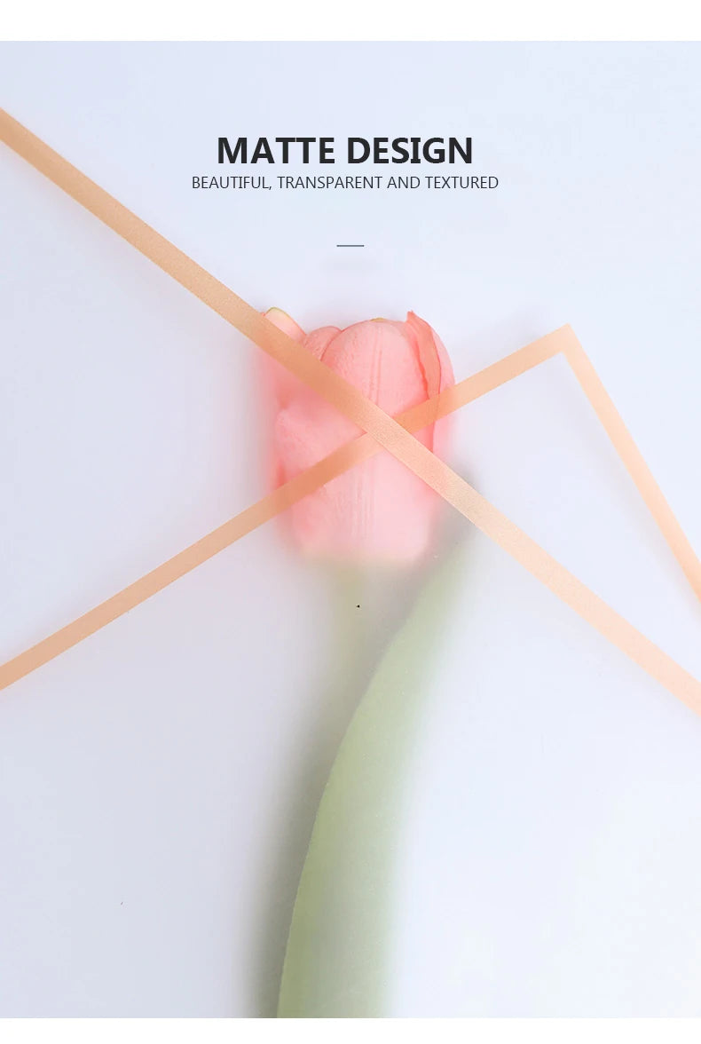 10 Sheets Waterproof Flower Wrapping Paper