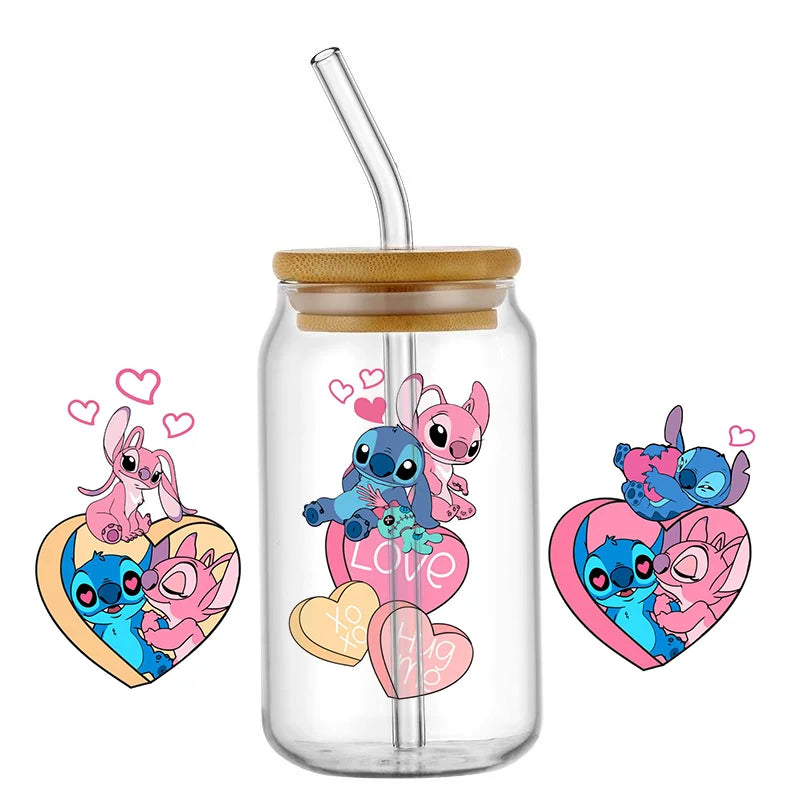 Cartoon Stitch 3D Transfer Sticker