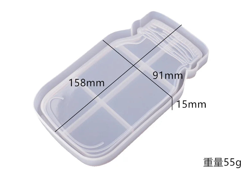 DIY Three-Layer Fruit & Tea Plate Silicone Mold