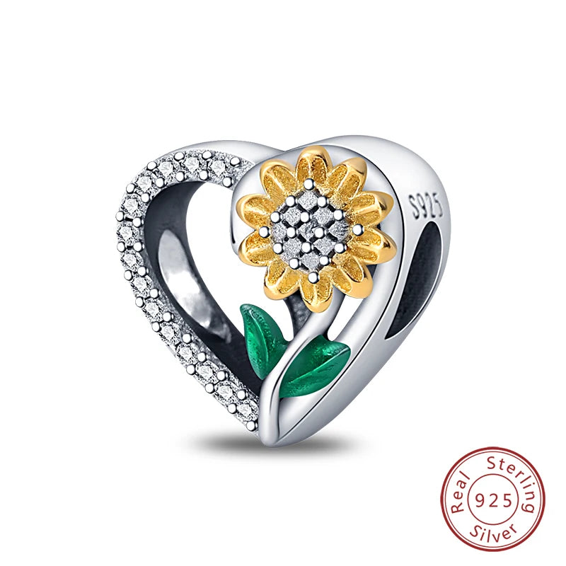 S925 Silver Luminous Firefly & Star Charms (3mm)