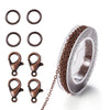 3M Alloy Link Chain with Clasps & Jump Rings