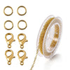 3M Alloy Link Chain with Clasps & Jump Rings