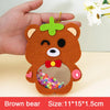 Cartoon Non-Woven Shake Pendant DIY Kit – Easy-to-Paste Handmade Craft & Puzzle Toy for Kids