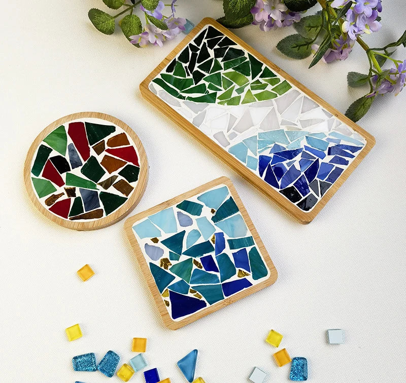 Handmade DIY Mosaic Cup Mat