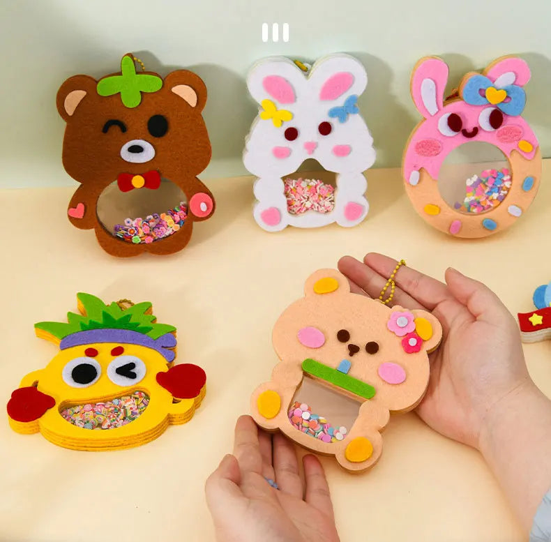 Cartoon Non-Woven Shake Pendant DIY Kit