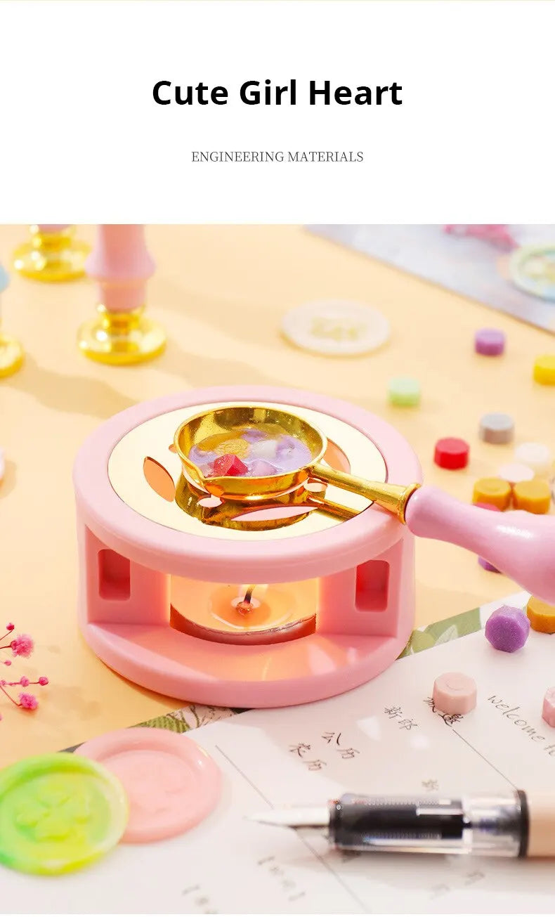 Lacquer Wax Seal Furnace Set