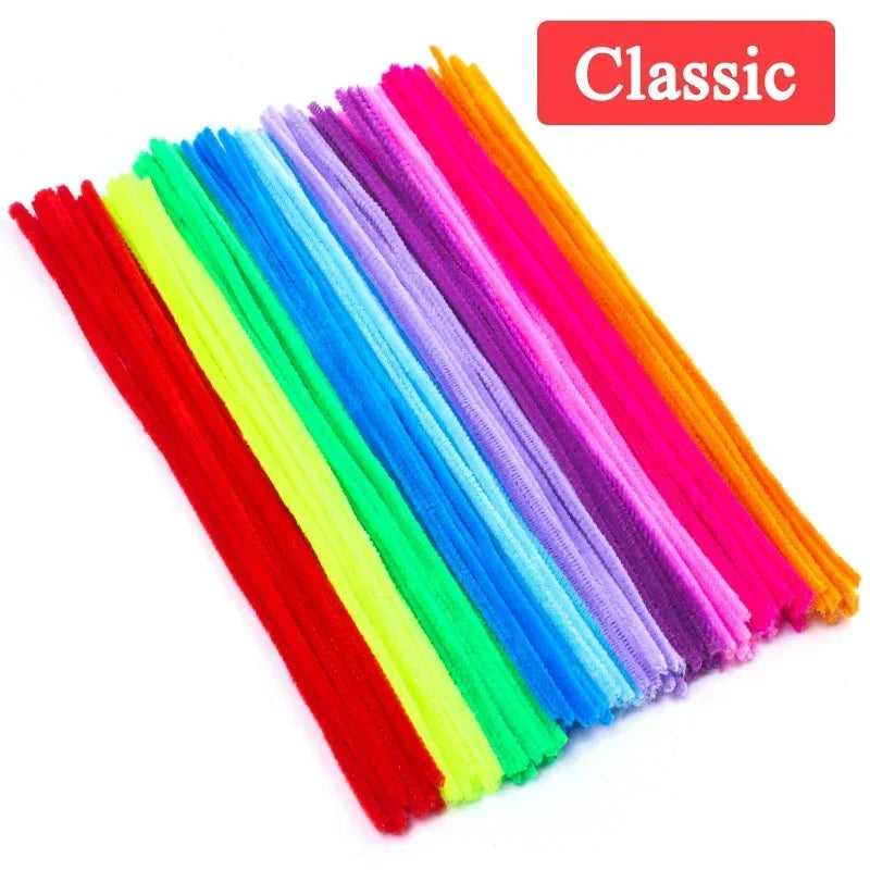 300/10pcs Colorful Chenille Stems