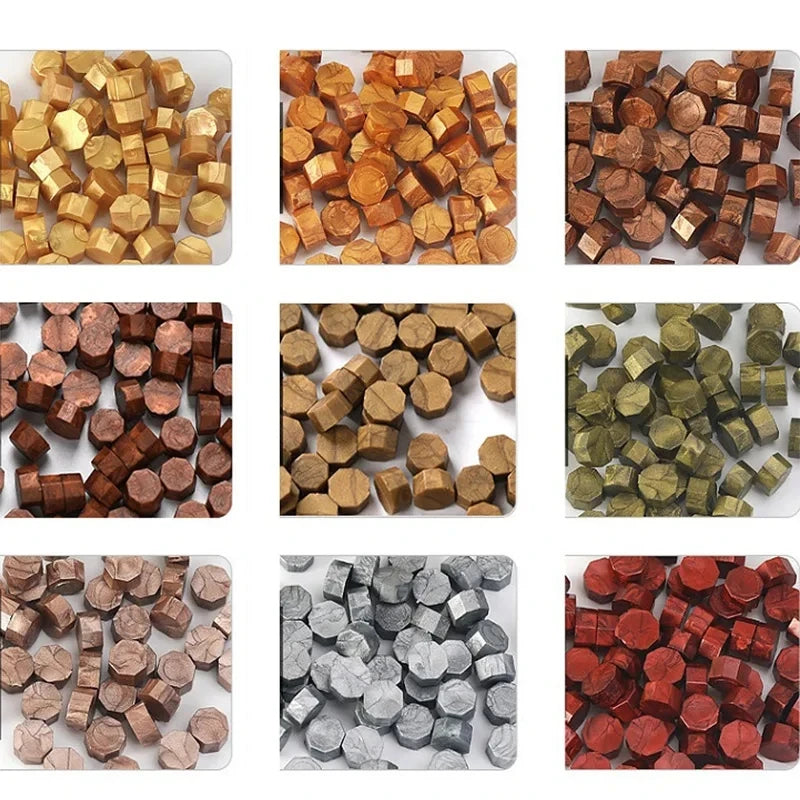 100pcs Vintage Wax Seal Beads