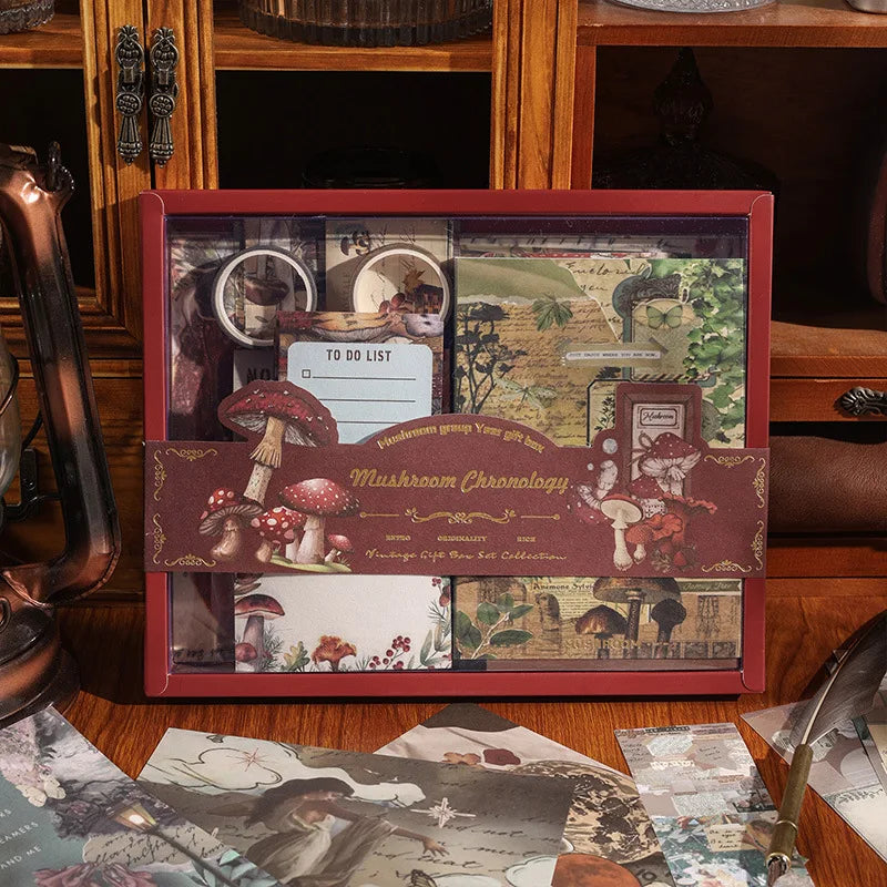 165 Pcs Vintage Handbook Gift Boxes