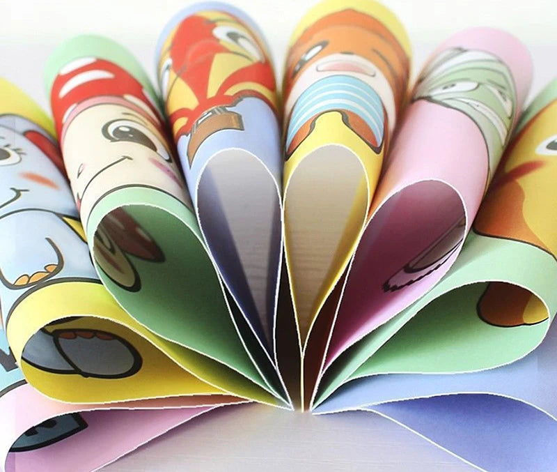 49–91pcs Kids Scissor Skills Cutting Practice Set