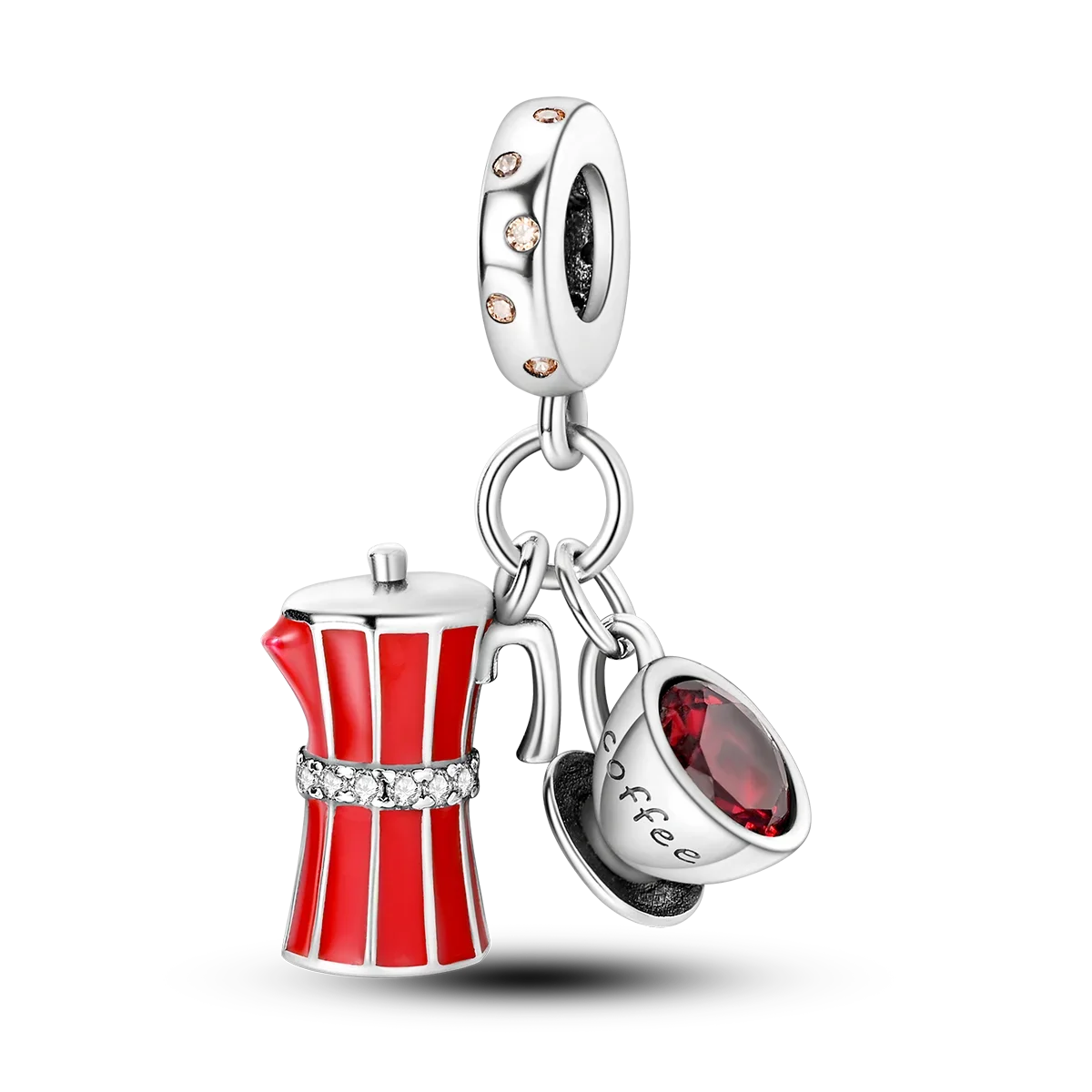 MULA 1PC Silver Plated Charms