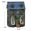 DIY Mini Wooden Dollhouse Kit with Furniture & LED Light – Pink Princess Villa Model for Girls, Kids & Adults