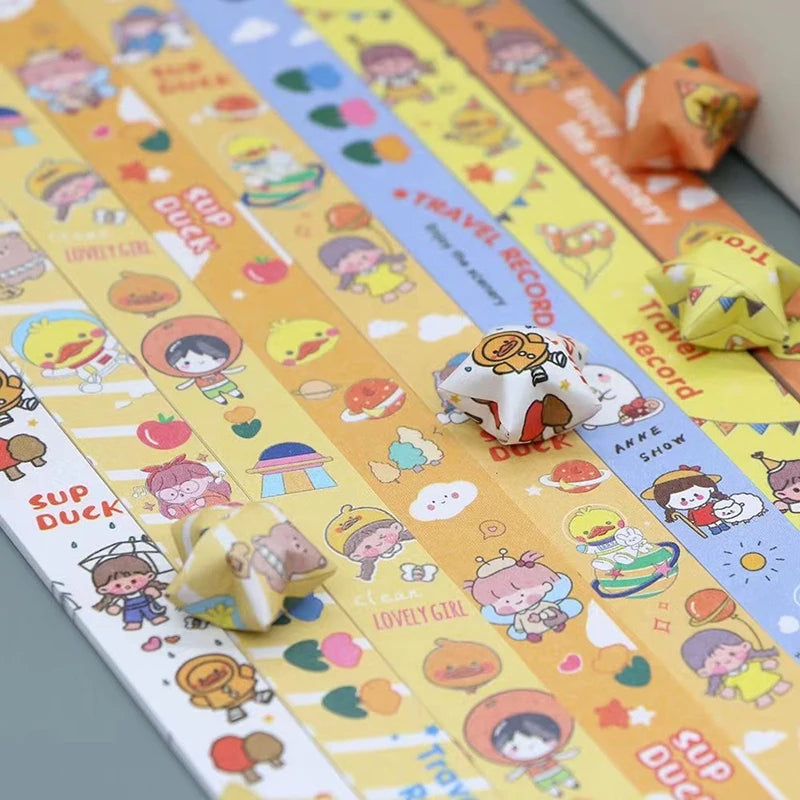 540 Sheets Lucky Star Origami Paper Strips