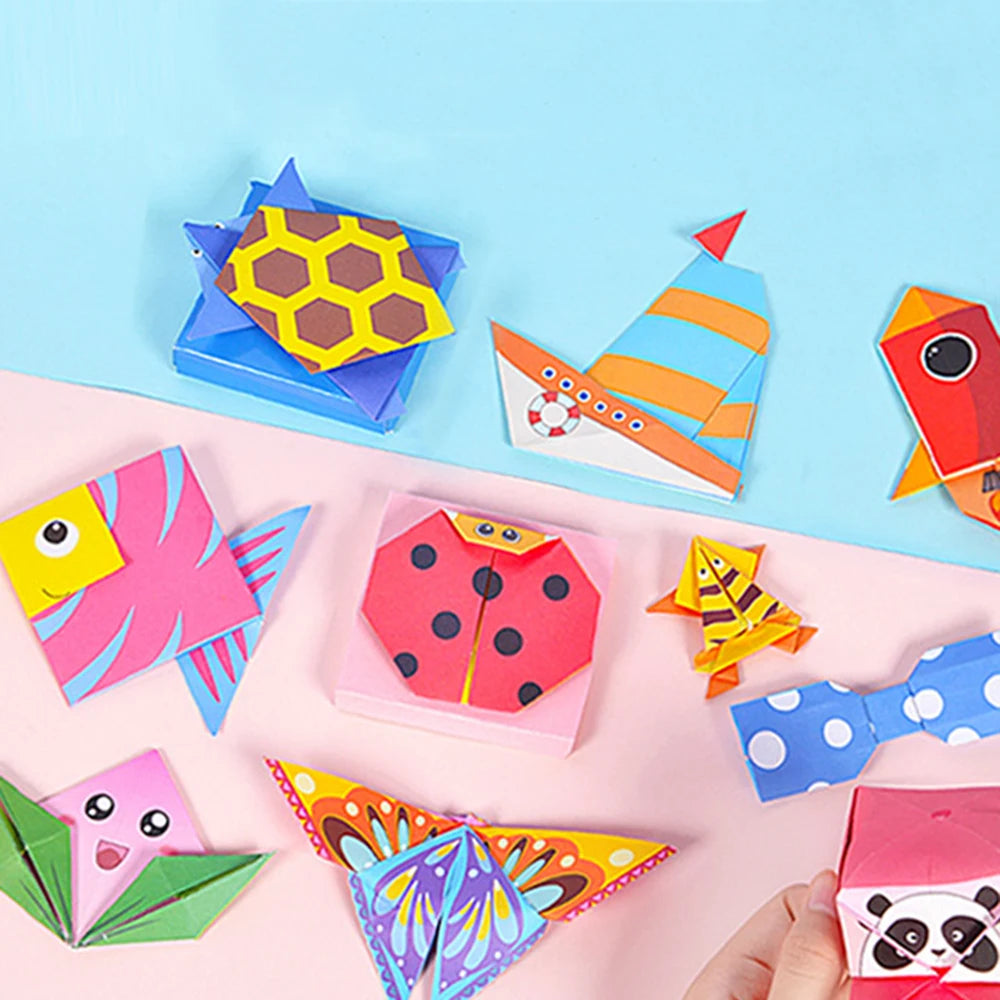 Kids Montessori Animal Origami Craft Set