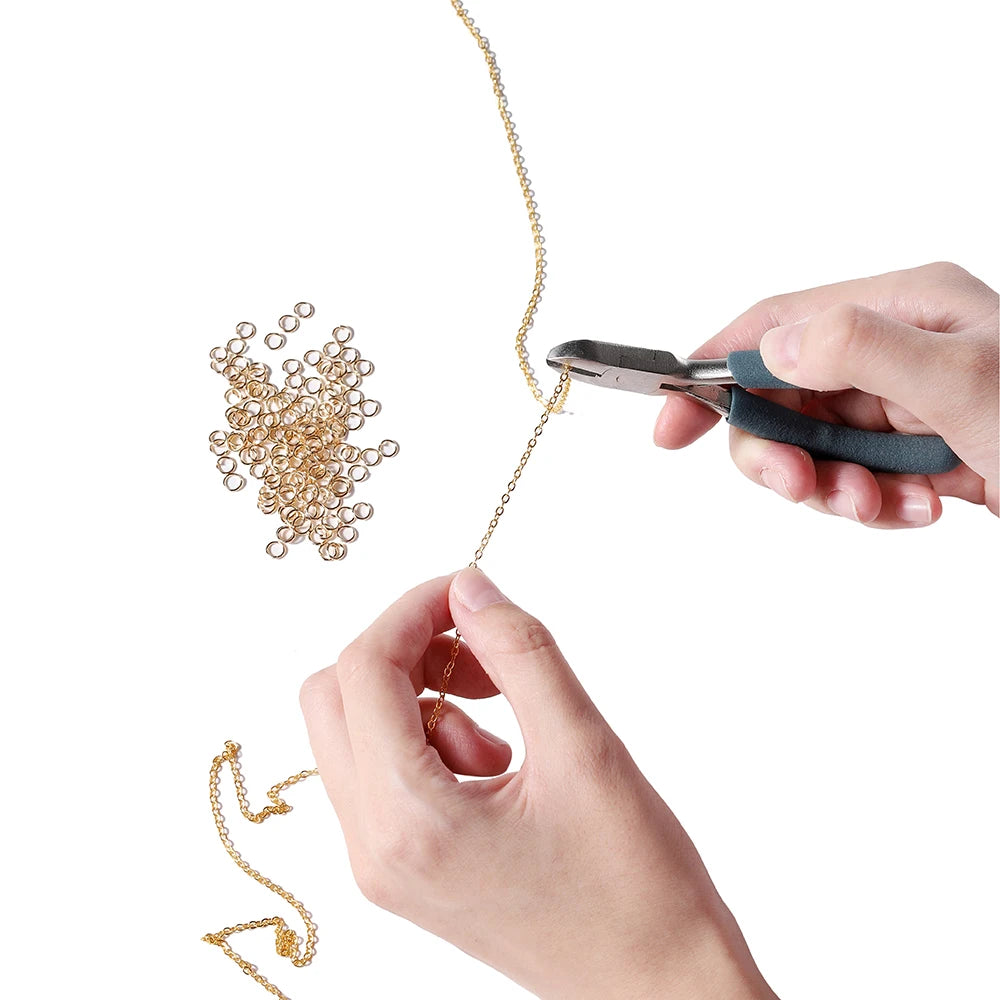 3M Alloy Link Chain with Clasps & Jump Rings