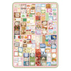 200pcs Mood Graffiti Sticky Notes – 4 Styles Ancient Morning Theme for DIY Diary, Handbook & Phone Case Decor