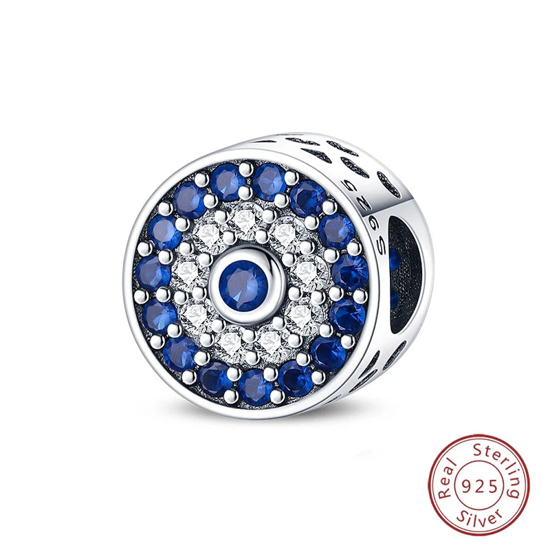 S925 Silver Luminous Firefly & Star Charms (3mm)