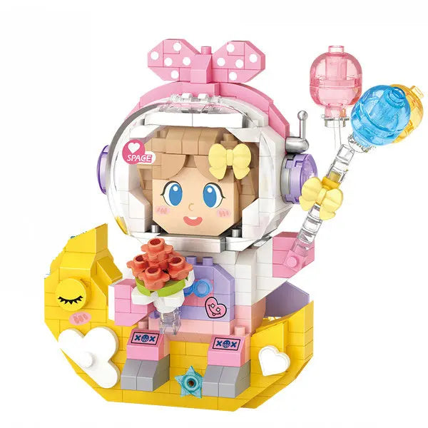 Mini Street View Building Blocks Toy Set