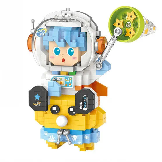 Mini Street View Building Blocks Toy Set