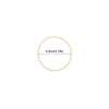 5Pcs Wooden Bamboo Hoops – DIY Dream Catcher Rings for Crafts, Wall Hanging, Wedding & Party Decorations