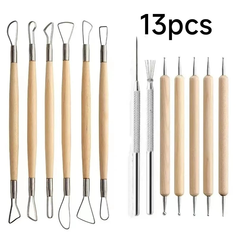 Pottery Clay Sculpting Tools Kit
