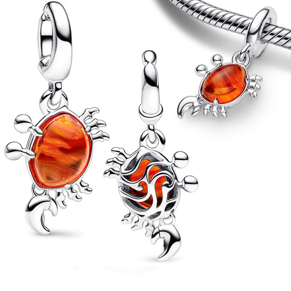 Chameleon, Luminous Firefly & Butterfly Charms