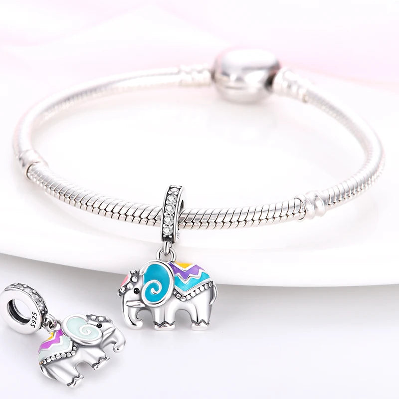 S925 Silver Luminous Firefly & Star Charms (3mm)