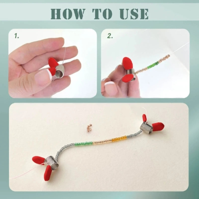 Handy Bead Stopper 8Pcs/4Pcs Bead Wire Ends Set