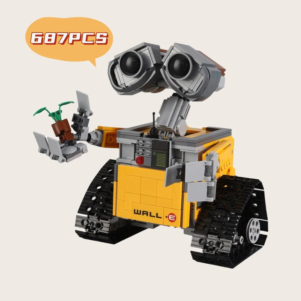 687PCS Robot Building Bricks Set