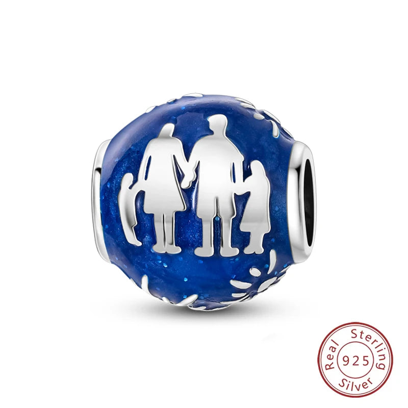 S925 Silver Luminous Firefly & Star Charms (3mm)