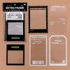 15pcs Vintage Film Frame PET Stickers – Scrapbook & Journal Decoration