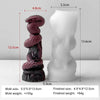 Relief Snake Pillar Candle Mold – DIY Halloween Silicone Mold for Handmade Aroma Wax, Plaster & Resin Crafting