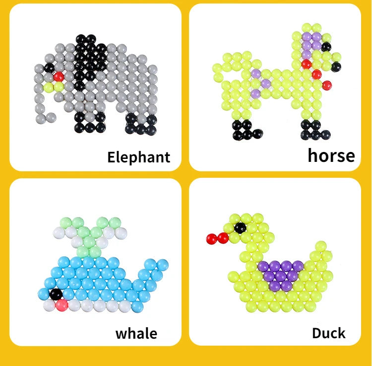 1000pcs Water Spray Magic Beads Craft Kit