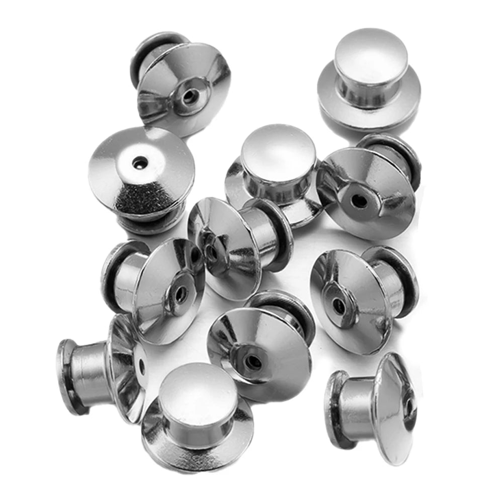 10/30/50pcs Safety Brooch Lock Metal Pin Backs