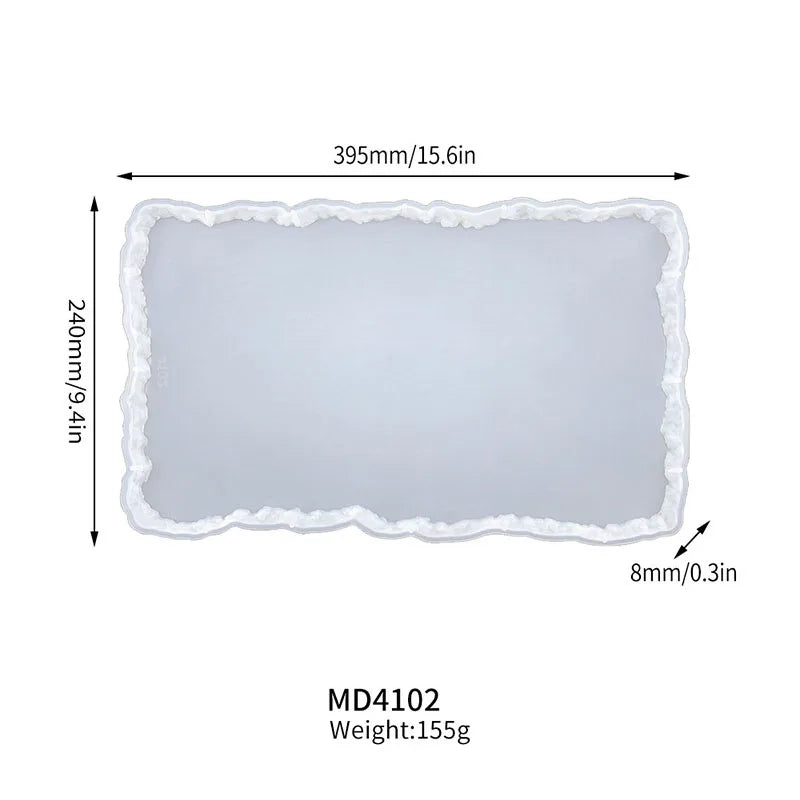 DIY Three-Layer Fruit & Tea Plate Silicone Mold