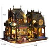 2014 DIY Large Wooden Dollhouse with Miniature Furniture – Craft Kit Toy for Kids Birthday Gifts
