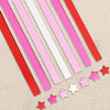 540 Sheets Origami Star Paper Strips – 27 Colors Double-Sided Folding Paper for Lucky Stars & DIY Crafts