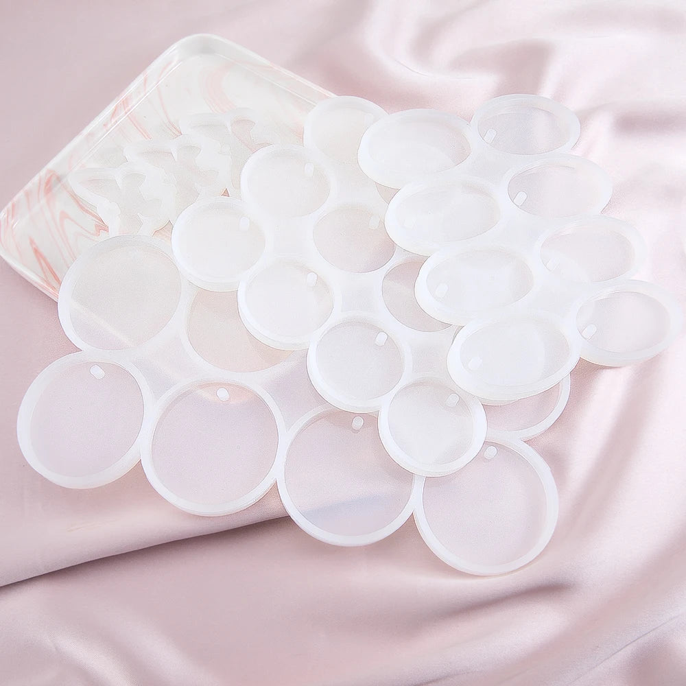 Round Oval Silicone Mold