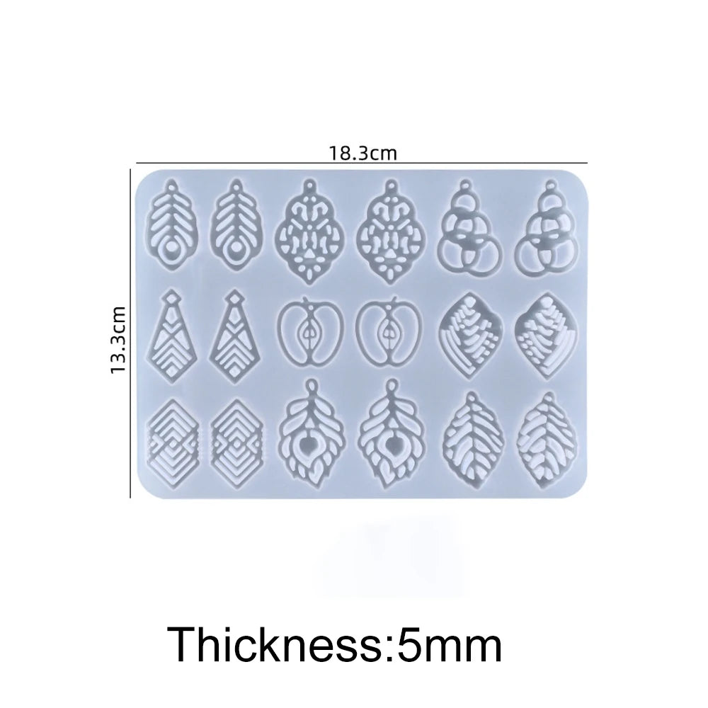 Earring & Pendant Silicone Mold